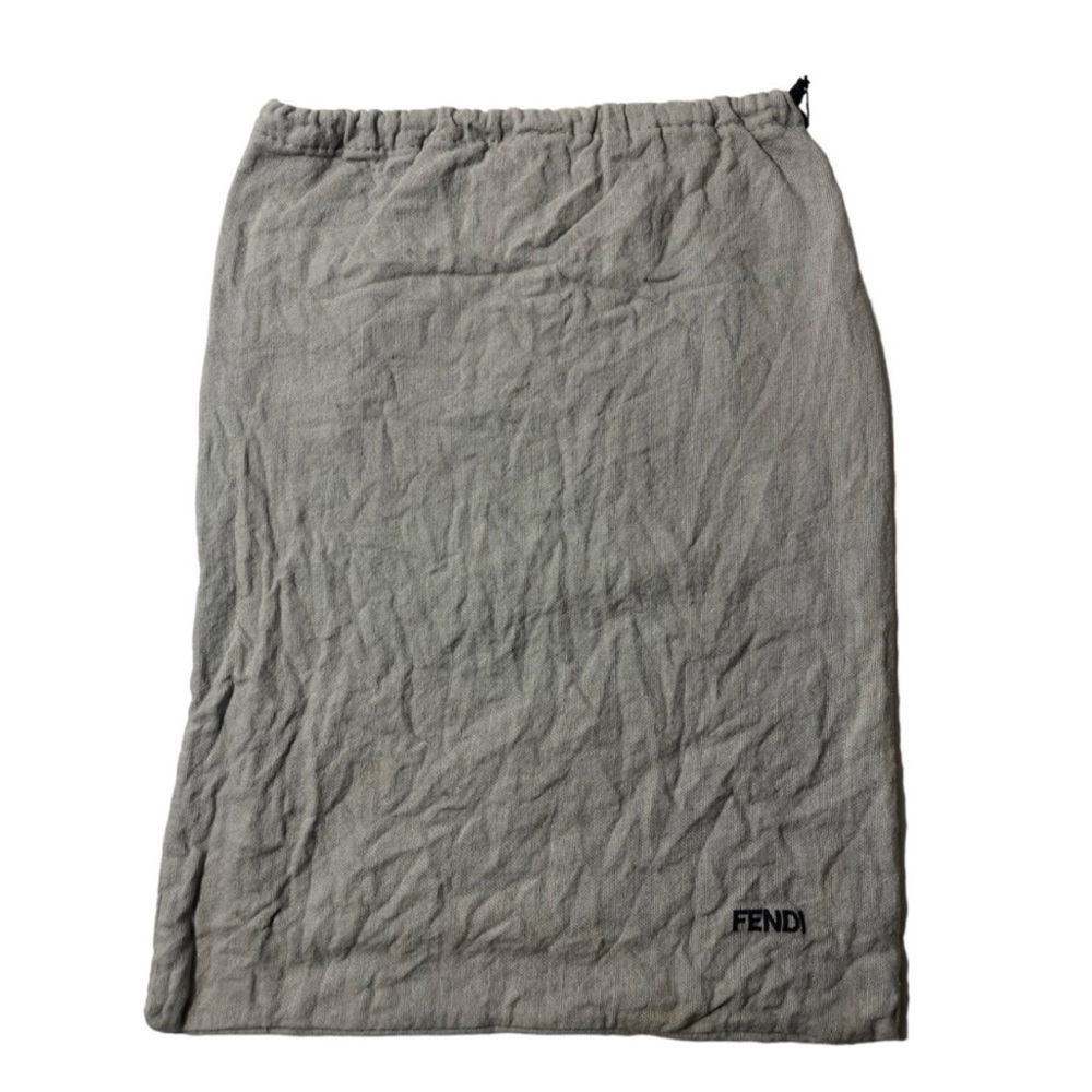 Fendi Authentic Adjustable Drawstring Handbag Pur… - image 2